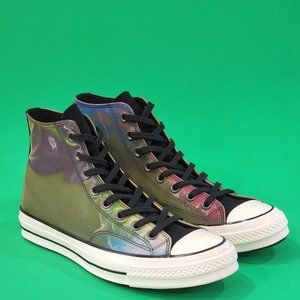 Converse Chuck 70 High 'Spectrum' Iridescent Unisex Sneakers 170495C NWT